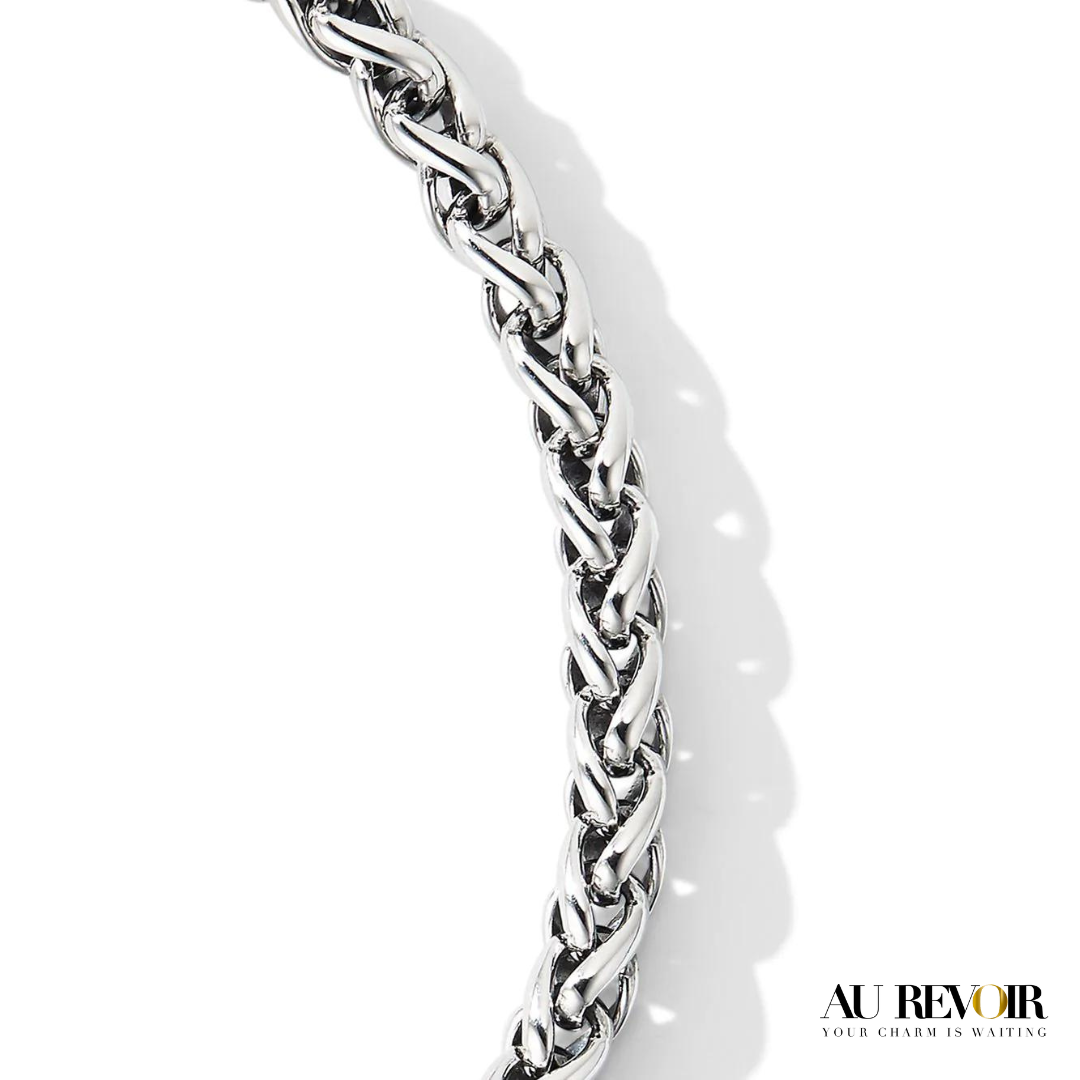 SILVER CUBAN LINK CHAIN