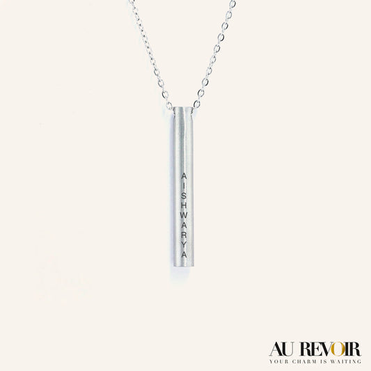 PERSONALISED CYLINDER PENDANT