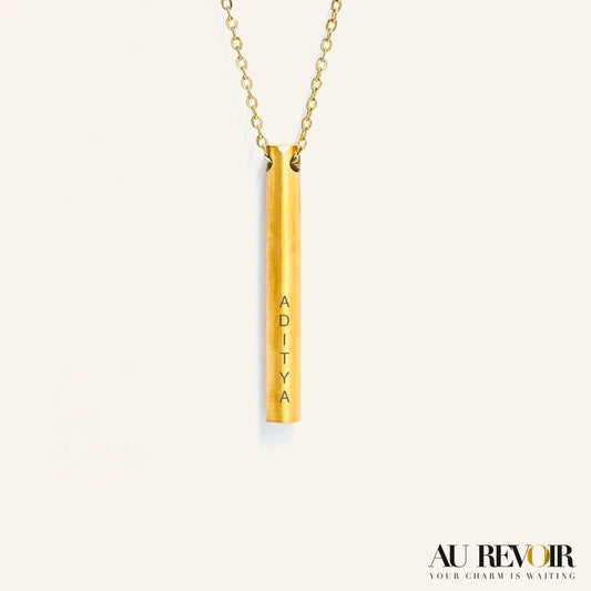 PERSONALISED CYLINDER PENDANT