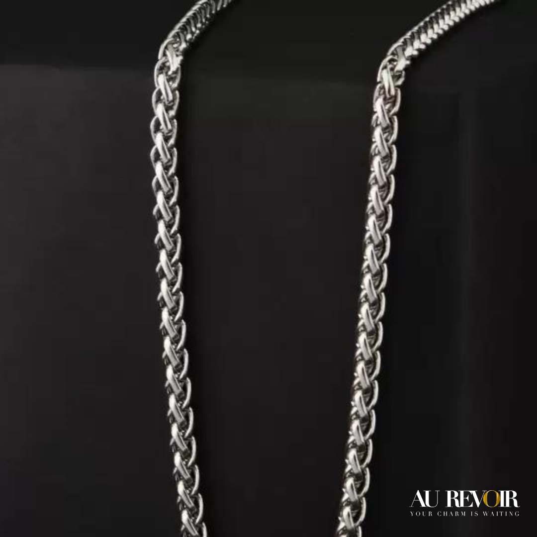 SILVER CUBAN LINK CHAIN