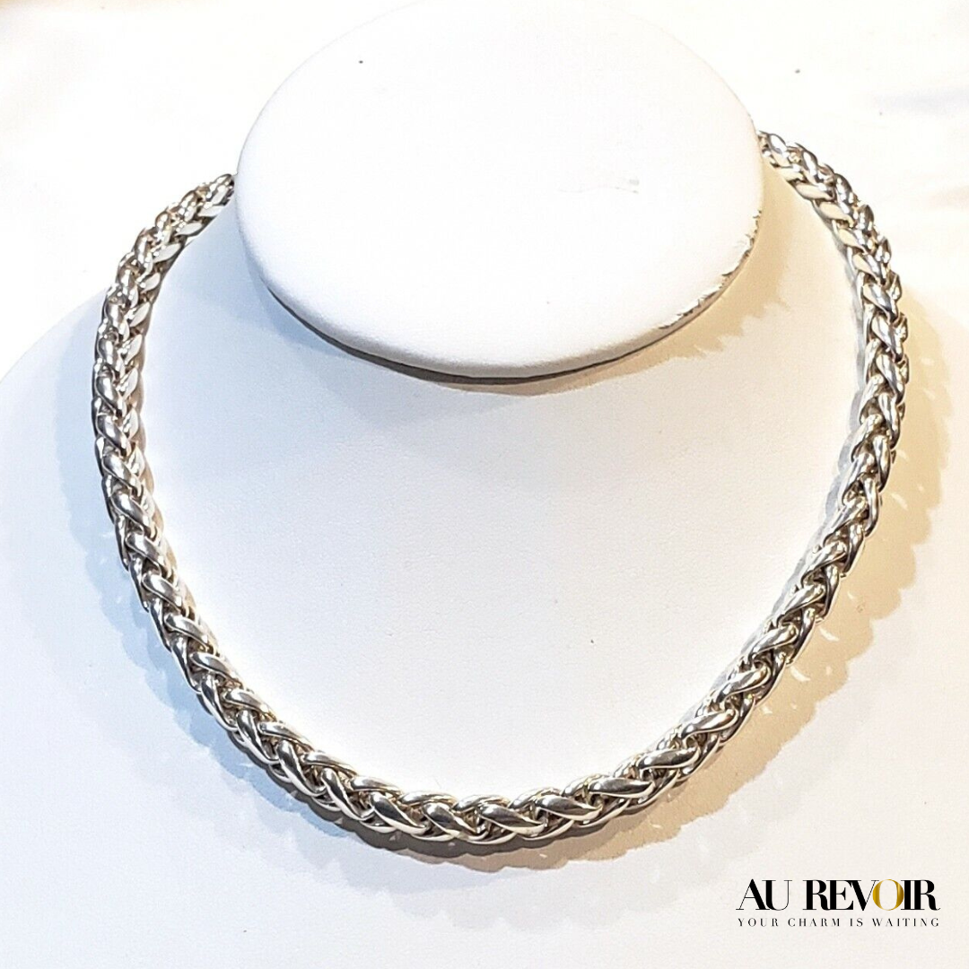 SILVER CUBAN LINK CHAIN