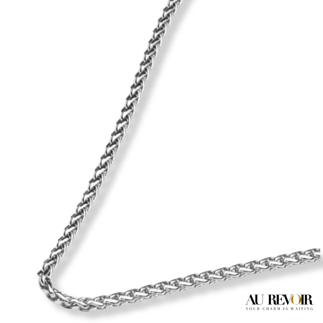SILVER CUBAN LINK CHAIN