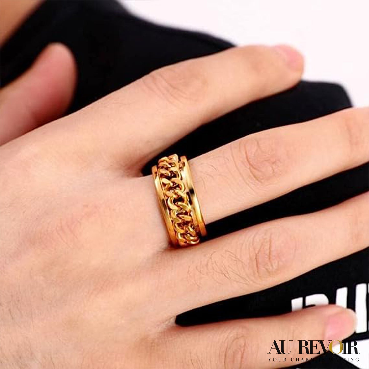 CHAIN RING (GOLD)