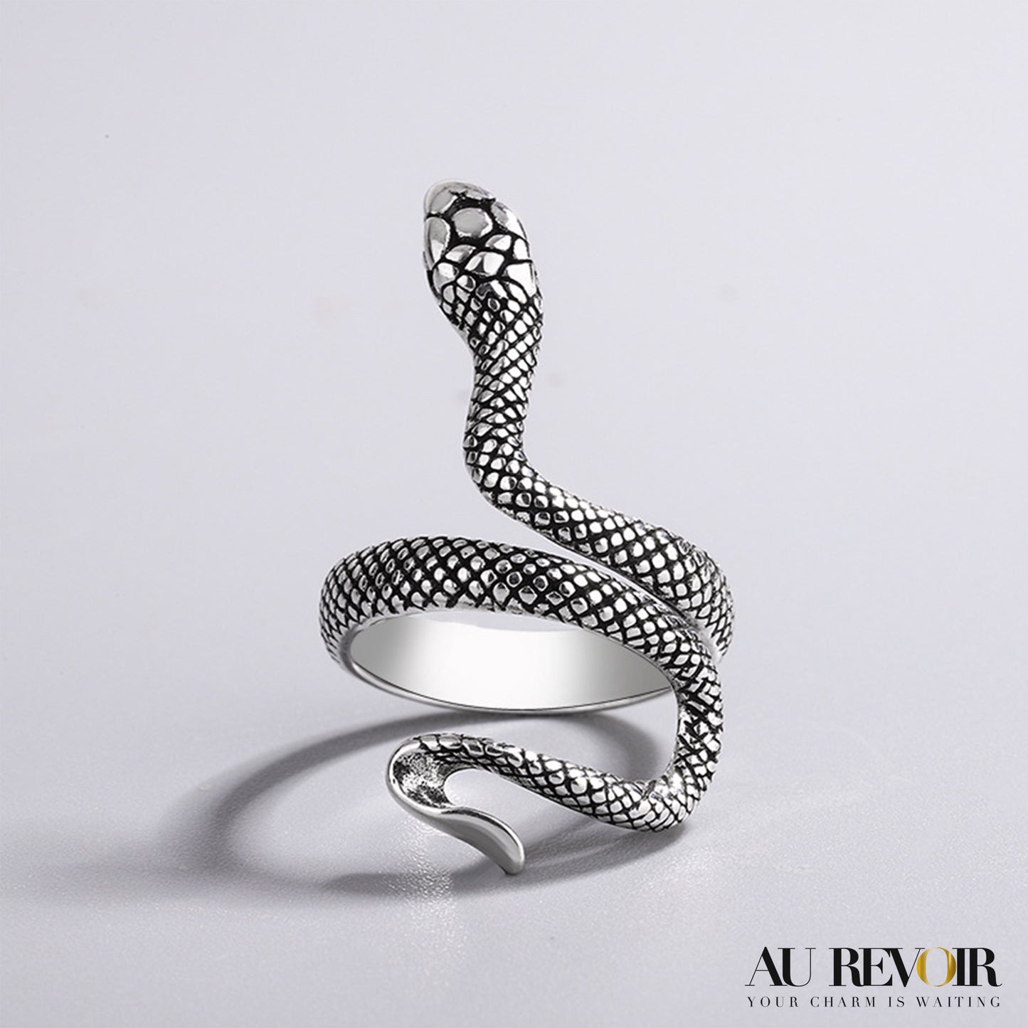 SNAKE RING (SILVER)
