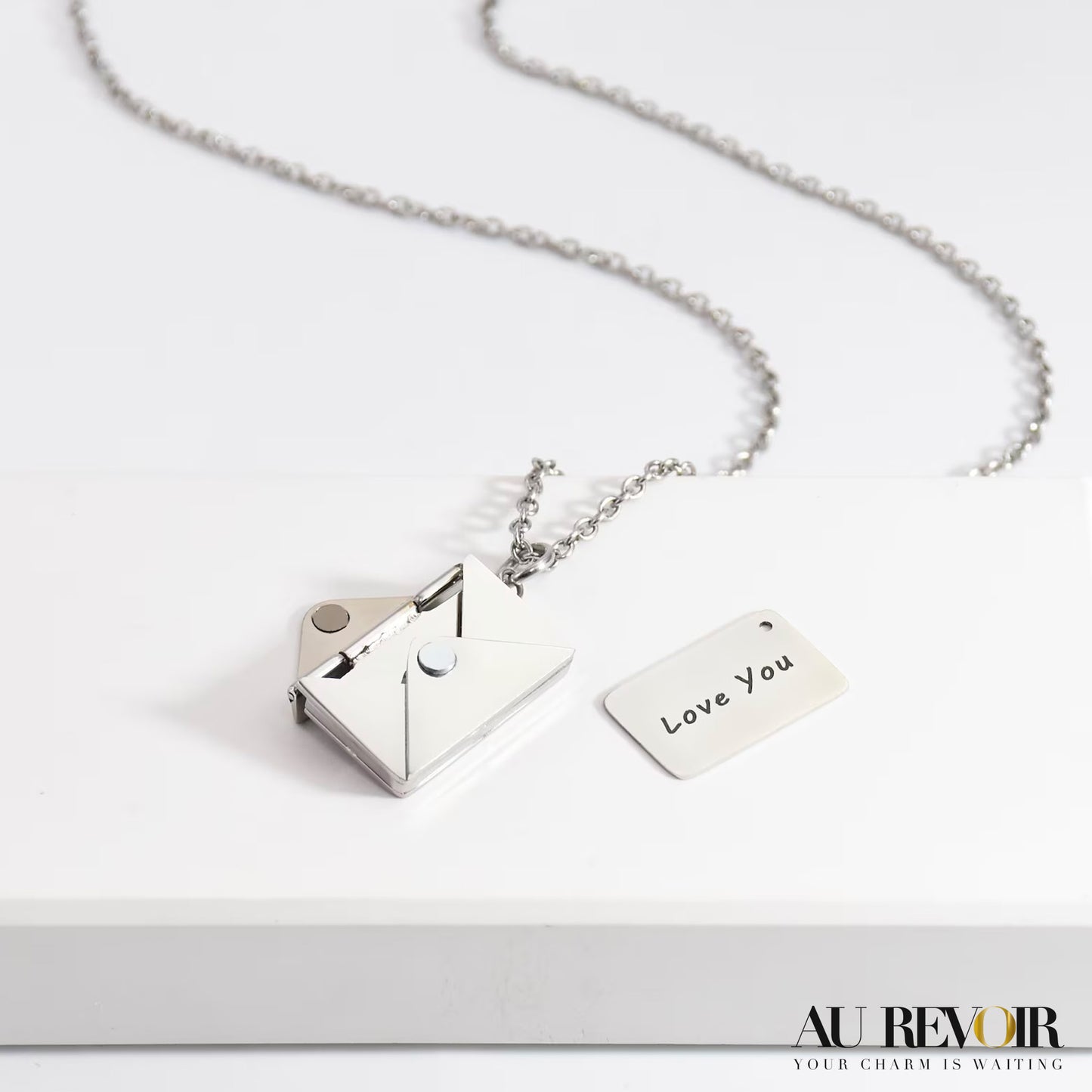 PERSONALISED ENVELOP NECKLACE