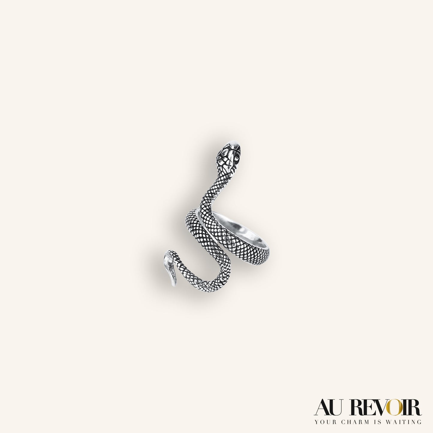 SNAKE RING (SILVER)
