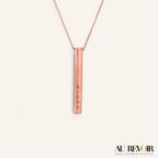 PERSONALISED CYLINDER PENDANT
