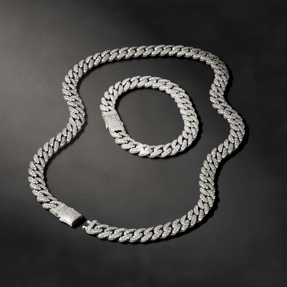 Qc Chain ICE CUBAN CHAIN – Au Revoir - Your Charm Is Waiting