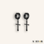 CROSS MAGNETIC EARRING