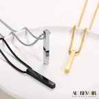 Personalised cube pendant necklace cuboid necklace stainless steel custom name engraving gold cube pendant necklace silver cube pendant rose gold cube pendant 
