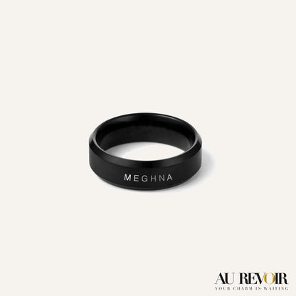 PERSONALISED NAME RING (GOLD)