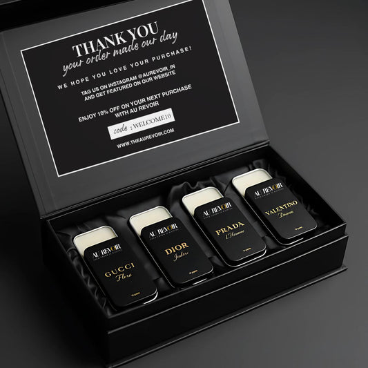 SOLID PERFUME BOX (PACK OF 4)