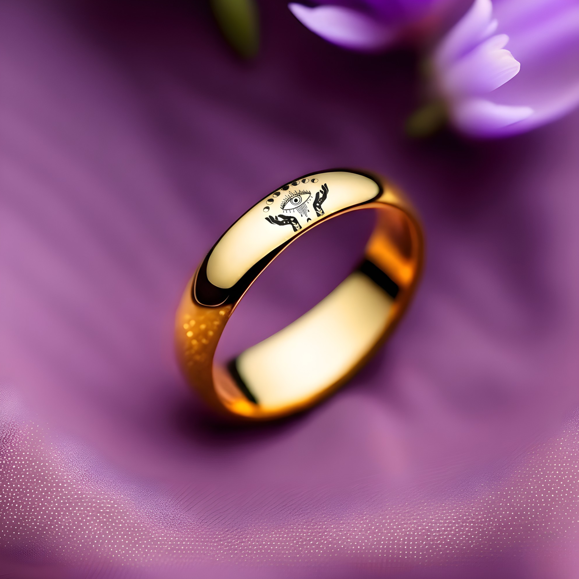 Moon Ring - gold